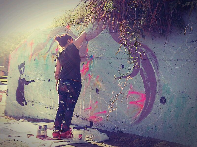 Mural street art nz