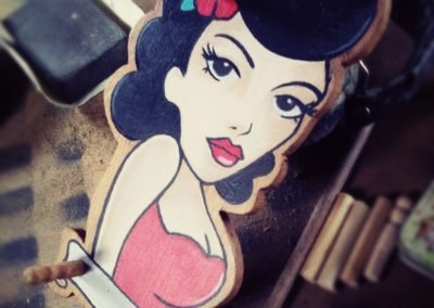 Pin Up Girl Key Hook