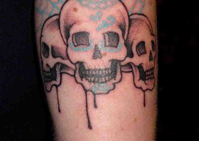 Sugar Skulls Arm Tattoo