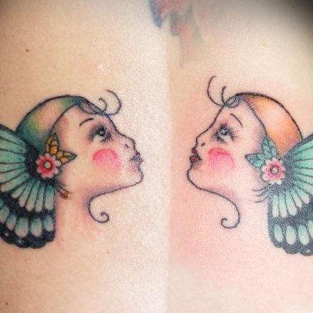 Butterfly Girls Tattoo