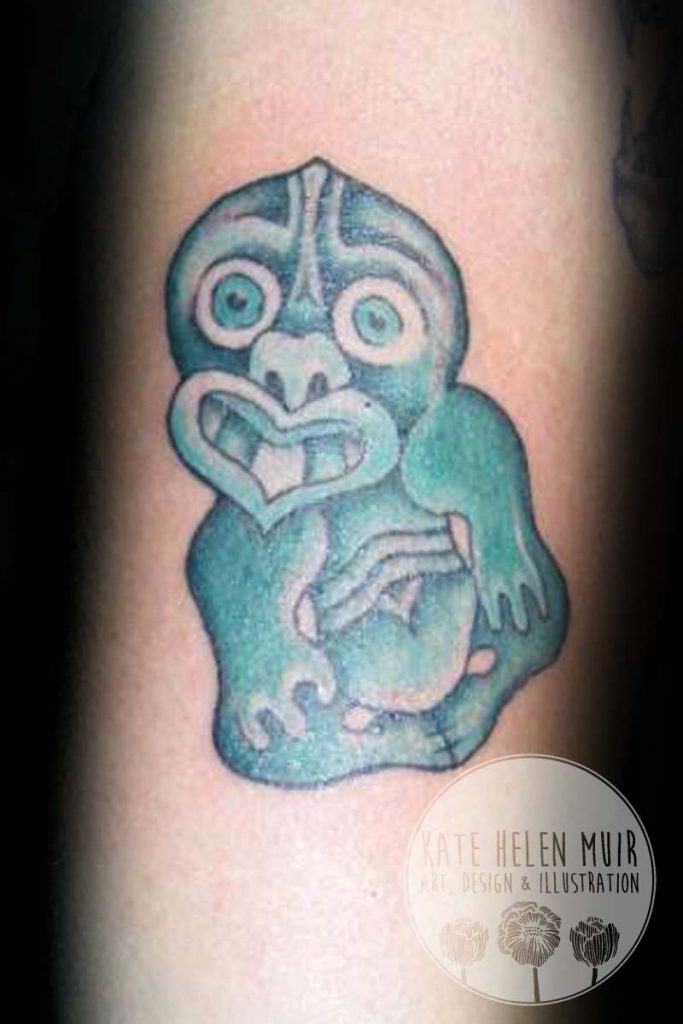 tattoo arm nz tiki