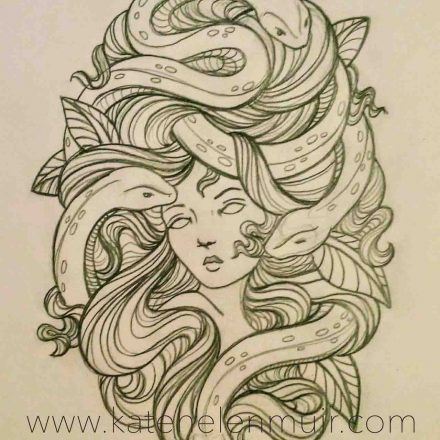 Medusa Tattoo Design