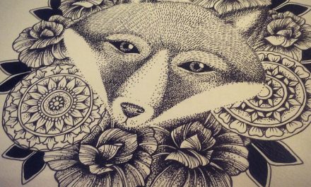 Woodland Animal Designs with Mandalas and Flowers