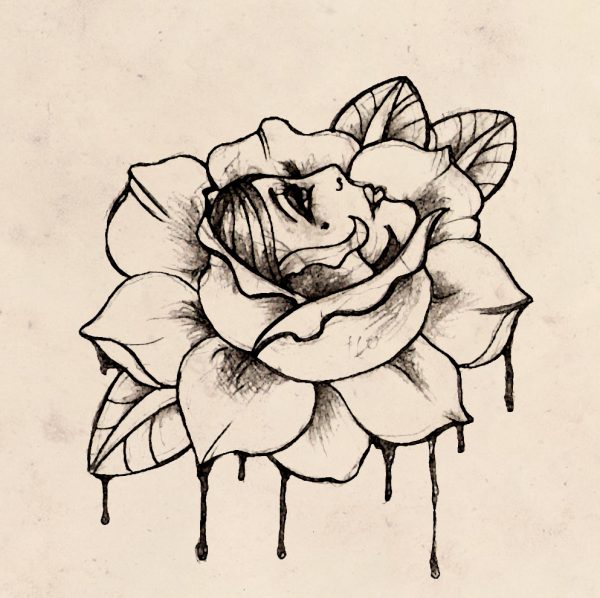 Gypsy Rose Tattoo Design 