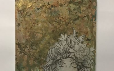 Paint and Pencil on Wood