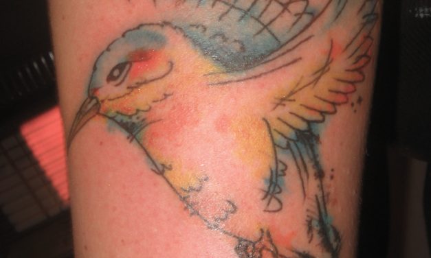 Kingfisher Arm Tattoo